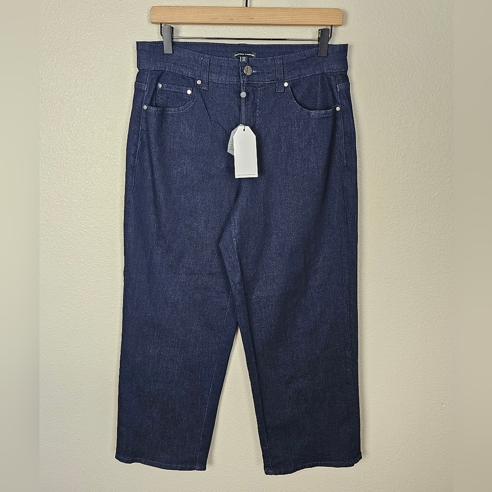 Universal Standard NWT High-Rise Wide Leg Cropped Jeans